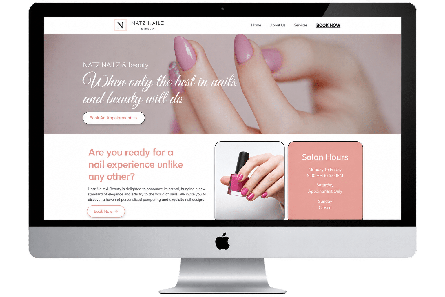 The original Natz Nailz & Beauty website