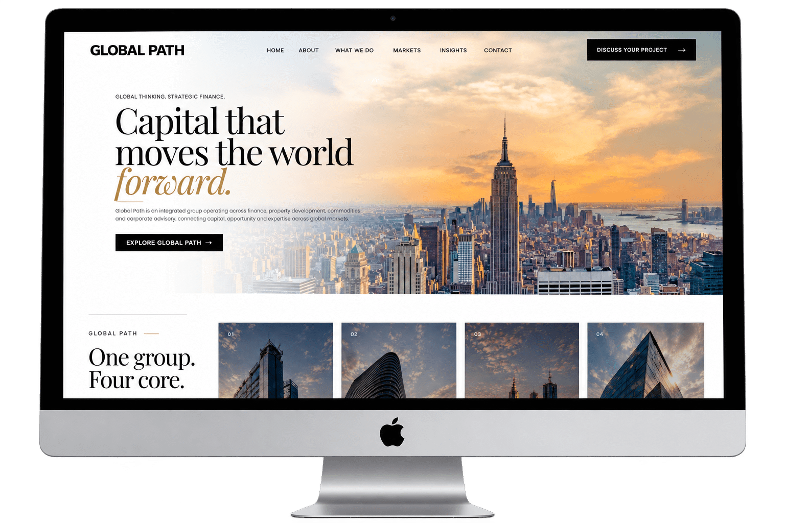The new Global Path website
